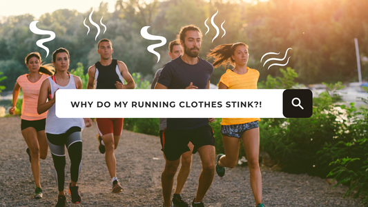 Why do my running clothes stink and what can I do about it?!