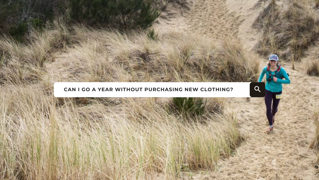 A year without new clothing.