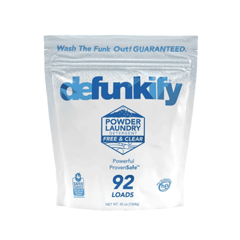 Non Toxic Powder Laundry Detergent - 92 Load - Free & Clear - Defunkify