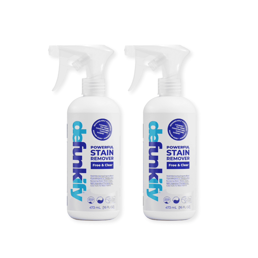 Non Toxic Stain Remover Spray - Free & Clear (Unscented) - Defunkify